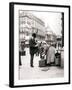 Woman Polishing Shoes, Brussels, 1898-James Batkin-Framed Photographic Print