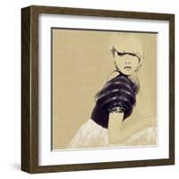 Woman Portrait-Anna Ismagilova-Framed Art Print