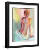 Woman Posing-Jenny Westenhofer-Framed Art Print