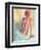 Woman Posing-Jenny Westenhofer-Framed Art Print