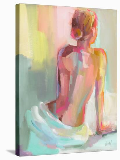 Woman Posing-Jenny Westenhofer-Stretched Canvas