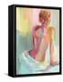 Woman Posing-Jenny Westenhofer-Framed Stretched Canvas