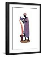 Woman Pouring - Right-Judy Mastrangelo-Framed Giclee Print