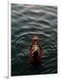 Woman Pouring Water During Morning Puja on Ganges, Varanasi, India-Anthony Plummer-Framed Photographic Print