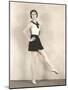 Woman Practicing Ballet-null-Mounted Photo