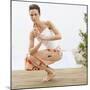 Woman Practicing Yoga-Brooke Fasani Auchincloss-Mounted Premium Photographic Print