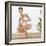 Woman Practicing Yoga-Brooke Fasani Auchincloss-Framed Photographic Print