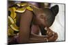 Woman praying at mass in Popenguine, Popenguine, Thies, Senegal-Godong-Mounted Photographic Print