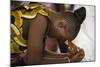 Woman praying at mass in Popenguine, Popenguine, Thies, Senegal-Godong-Mounted Photographic Print