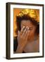 Woman praying, sign of the cross, Galatone, Lecce-Godong-Framed Photographic Print