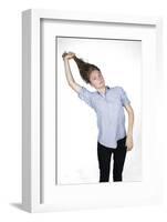 Woman Pulling Hair-Bojan Brecelj-Framed Photographic Print
