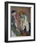 Woman Pulling on Her Stockings, 1894-Henri de Toulouse-Lautrec-Framed Premium Giclee Print