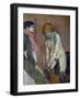 Woman Pulling on Her Stockings, 1894-Henri de Toulouse-Lautrec-Framed Giclee Print