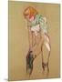 Woman Pulling up Her Stocking, 1894-Henri de Toulouse-Lautrec-Mounted Premium Giclee Print