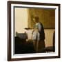 Woman Reading a Letter, circa 1662-63-Johannes Vermeer-Framed Giclee Print