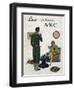 Woman Reading ABC Magazine, Magazine Plate, Spain, 1930-null-Framed Giclee Print