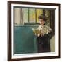 Woman Reading by a Window, c.1904-Félix Vallotton-Framed Giclee Print