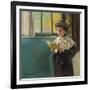 Woman Reading by a Window, c.1904-Félix Vallotton-Framed Giclee Print