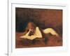 Woman Reading, C. 1880-1890-Jean-Jacques Henner-Framed Giclee Print