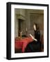 Woman Reading, circa 1662-Gerard Terborch-Framed Giclee Print