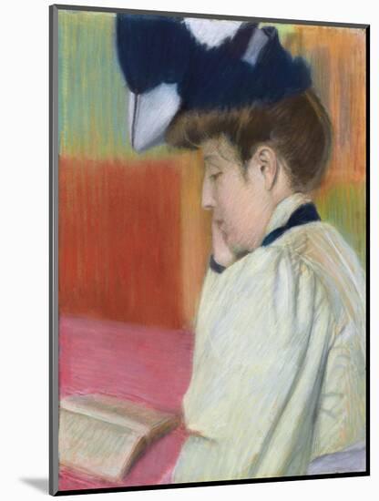 Woman Reading; Femme Lisant, C. 1890-Federigo Zandomeneghi-Mounted Giclee Print