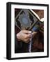 Woman Reading Koran, Jordan, Middle East-null-Framed Photographic Print