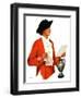 "Woman Reading Letter,"October 26, 1935-Penrhyn Stanlaws-Framed Giclee Print