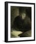 Woman Reading-Georges Seurat-Framed Giclee Print