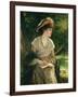 Woman Reading-Robert James Gordon-Framed Giclee Print