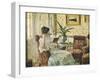 Woman Reading-Ricardo Lopez Cabrera-Framed Art Print