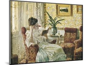 Woman Reading-Ricardo Lopez Cabrera-Mounted Art Print