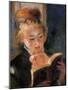 Woman Reading-Pierre-Auguste Renoir-Mounted Art Print