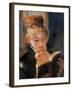 Woman Reading-Pierre-Auguste Renoir-Framed Art Print