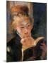 Woman Reading-Pierre-Auguste Renoir-Mounted Art Print