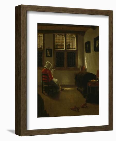 Woman Reading-Pieter Janssens Elinga-Framed Giclee Print