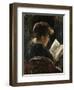 Woman Reading-Lovis Corinth-Framed Giclee Print