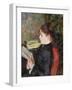 Woman Reading-Pierre-Auguste Renoir-Framed Giclee Print