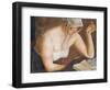 Woman Reading-Boris Grigoriev-Framed Giclee Print