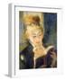 Woman Reading-Pierre-Auguste Renoir-Framed Giclee Print