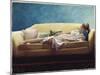 Woman Reclining on a Sofa-Helen J. Vaughn-Mounted Giclee Print