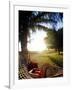 Woman Relaxing in Hammock, Hawaii, USA-Merrill Images-Framed Photographic Print