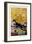 Woman relaxing, Magazine Plate, Spain, 1920-null-Framed Giclee Print