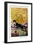 Woman relaxing, Magazine Plate, Spain, 1920-null-Framed Giclee Print