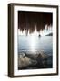 Woman Relaxing on Dock, El Remate, Lago Peten Itza, Guatemala, Central America-Colin Brynn-Framed Photographic Print