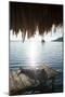 Woman Relaxing on Dock, El Remate, Lago Peten Itza, Guatemala, Central America-Colin Brynn-Mounted Photographic Print