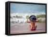 Woman Relaxing on the Beach in Thailand-Netfalls-Framed Stretched Canvas