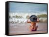 Woman Relaxing on the Beach in Thailand-Netfalls-Framed Stretched Canvas