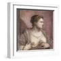 Woman Revealing Her Breasts-Tintoretto-Framed Art Print