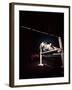 Woman Rider Taking Horse over Jump during National Horse Show-Gjon Mili-Framed Photographic Print