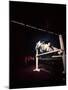 Woman Rider Taking Horse over Jump during National Horse Show-Gjon Mili-Mounted Photographic Print